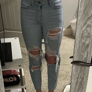 JBD light wash denim jeans